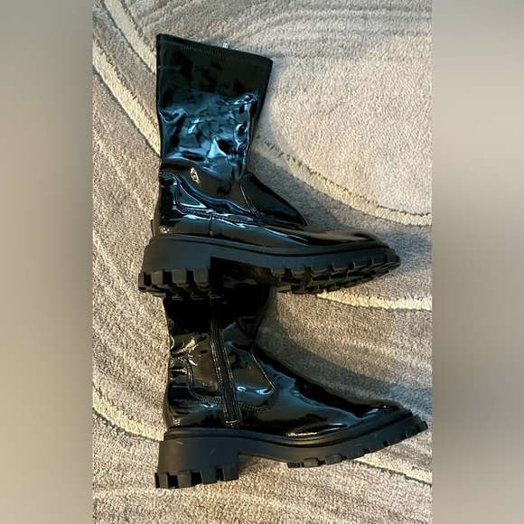 Schultz Patent Leather Above Ankle Boots - Picture 3 of 5